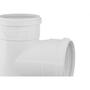 Imagem de Tee Esgoto Fortlev 100 X 100 Branco - Kit C/10 Unidades