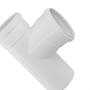 Imagem de Tee Esgoto Fortlev 100 X 100 Branco - Kit C/10 Unidades