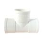 Imagem de Tee Esgoto Plastilit 40 X 40 Branco - Kit C/25 Unidades