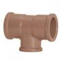Imagem de Tee Marrom Amanco Reducao Liso/Liso/Liso 40Mmx32Mm  11824 ./ Kit Com 10