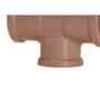 Imagem de Tee Marrom Amanco Reducao Liso/Liso/Liso 40Mmx32Mm  11824 ./ Kit Com 10
