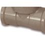 Imagem de Tee Marrom Tigre Liso Liso Rosca 25Mm X 3/4''  - Kit C/20