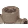 Imagem de Tee Marrom Tigre Liso Liso Rosca 25Mm X 3/4''  - Kit C/20