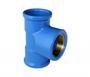 Imagem de Tee Soldável Plastilit Com Bucha Latão Azul 25mm