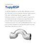 Imagem de Tee Tupy 1" 45º Ferro Galvanizado