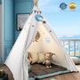 Imagem de Teepee Play Tent Sumerice para crianças com estojo de transporte dobrável