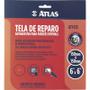 Imagem de Tela de Reparo Autoadesiva 150 mm x 150 mm Para Paredes e Drywall - ATLAS