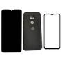 Imagem de Tela Display Touch Para Moto G9 Play - E7 Plus + Capa + Película 3D