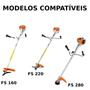 Imagem de Tela do Filtro de Ar Para Roçadeiras Stihl FS 160, FS 180, FS 220, FS 280