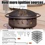 Imagem de Tela Fire Pit Spark POEPRH Atualizada 27" com Alça