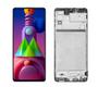 Imagem de Tela frontal touch display compativel s m51 c/a orig vivid