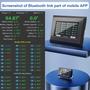 Imagem de Tela LCD JKBMS de 5" com Monitor de Interruptor Ativo