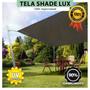 Imagem de Tela Lona Fumê 2x1 Metros Sombreamento Impermeável Shade Lux + Kit