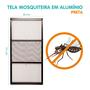 Imagem de Tela Mosquiteira em Alumínio Altura regulável de 68 a 127cm e Largura 60cm