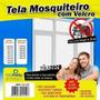 Imagem de Tela Mosquiteiro Proteção Anti Mosquito Dengue Janela Vários Tamanhos