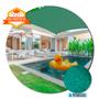 Imagem de Tela Shade P/ Sombreamento Verde 4x3 com Bainha Ilhós + Kit