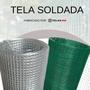 Imagem de Tela Soldada Galvanizada 50mm Portões Pets Jardim 5m X 1,00m