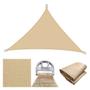 Imagem de Tela Sombreamento Triangular Areia Decorativo 2x2x2 Metros