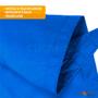 Imagem de Tela Tecido Azul 3x3 Decorativa Sombreamento Poliester
