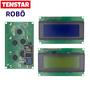 Imagem de Tela Verde Azul 20x4 LCD2004 + I2C LCD2004A Módulo LCD De Caracteres Para Arduino IIC Interface