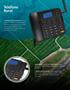 Imagem de Telefone Celular Rural De Mesa Multilaser RE502 Quadriband 2G Dual Sim