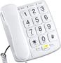 Imagem de Telefone com botão grande para idosos, telefone fixo com fio