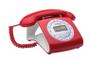 Imagem de Telefone Com Fio E Design Estilo Retrô Vermelho TC 8312 - Intelbras