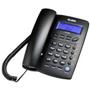 Imagem de Telefone com Fio Elgin TCF3000 Preto Identificador de Chamada