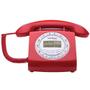 Imagem de Telefone com Fio Intelbras Retrô Vermelho com Identificador de Chamadas - TC8312