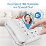 Imagem de Telefone com Fio VTech SN1107 - Botões Grandes e Alto-Falante