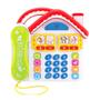 Imagem de Telefone Divertido Casa - Luzes e Sons - Colorido - DM Toys