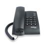 Imagem de Telefone Fixo Com Fio Pleno Intelbras, 2 tipos de toque Design moderno Preto - Intelbras