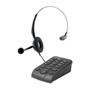 Imagem de Telefone Fixo com Headset e Base Discadora Intelbras Hsb 50