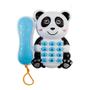 Imagem de Telefone Infantil Musical  Panda  Com Som E Luzes Amarelo