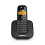 Imagem de Telefone Intelbrás sem Fio com Identificador de Chamadas TS3110 Branco e Vermelho - Intelbras