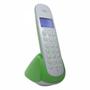 Imagem de Telefone Motorola MOTO700G Sem Fio Com Identificador de Chamadas - Branco/Verde