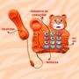 Imagem de Telefone Musical Infantil Animal Tigre Brinquedo Educativo