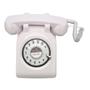 Imagem de Telefone Pomya Retro Vintage Rotary Dia Antique com fio branco