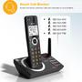 Imagem de Telefone residencial sem fio AT&T CL82418 com secretária eletrônica e 4 aparelhos