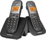 Imagem de Telefone S/ Fio Id + Ramal C/ Entrada P/ Fone De Ouvido Ts 5122 Preto 4125122 F083