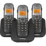 Imagem de Telefone Sem Fio Com 2 Ramais Adicionais TS 5123 Intelbras