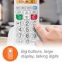 Imagem de Telefone Sem Fio/Com Fio Amplificado VTech SN5147 - Para Idosos