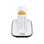 Imagem de Telefone Sem Fio Com Identificador TS 3110 Branco e Preto Intelbras