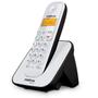 Imagem de Telefone Sem Fio Com Identificador TS 3110 Branco e Preto Intelbras