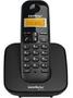 Imagem de Telefone Sem Fio Com Identificador Ts 3110 Preto Intelbras