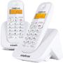 Imagem de Telefone sem fio e ramal adicional TS 3112 Intelbras Branco