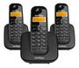 Imagem de Telefone Sem Fio IINTELBRAS Ts 3113 Com 2 Ramais Preto Dig