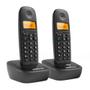 Imagem de Telefone Sem Fio Intelbras TS 2512, Digital, Com Ramal Adicional, Preto - 4122512, Kit Com 2