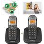 Imagem de Telefone Sem Fio Intelbras Ts 5122 Com Viva Voz + Ramal