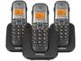 Imagem de Telefone Sem Fio Intelbras TS 5123 + 2 Ramais - Identificador de Chamada Viva Voz Conferência